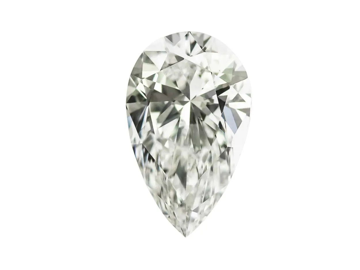 Lab Grown Diamond 0.25ct, Pear Cut, D Colour Vs Clarity, 5.5x3.5mm