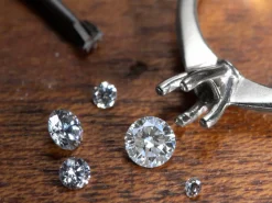 Lab Grown Diamond 0.03ct, Round Brilliant Cut, D Colour Vs Clarity, 2mm