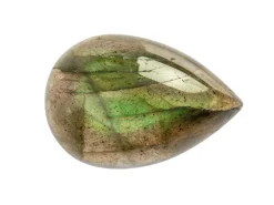 Labradorite, Pear Cabochon, 12x8mm