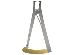 Large Dixieme Gauge Steel With Brass, 15mm