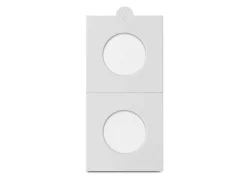 Leuchtturm Self Adhesive White Coin Holders Size 27.5mm Pack of 25