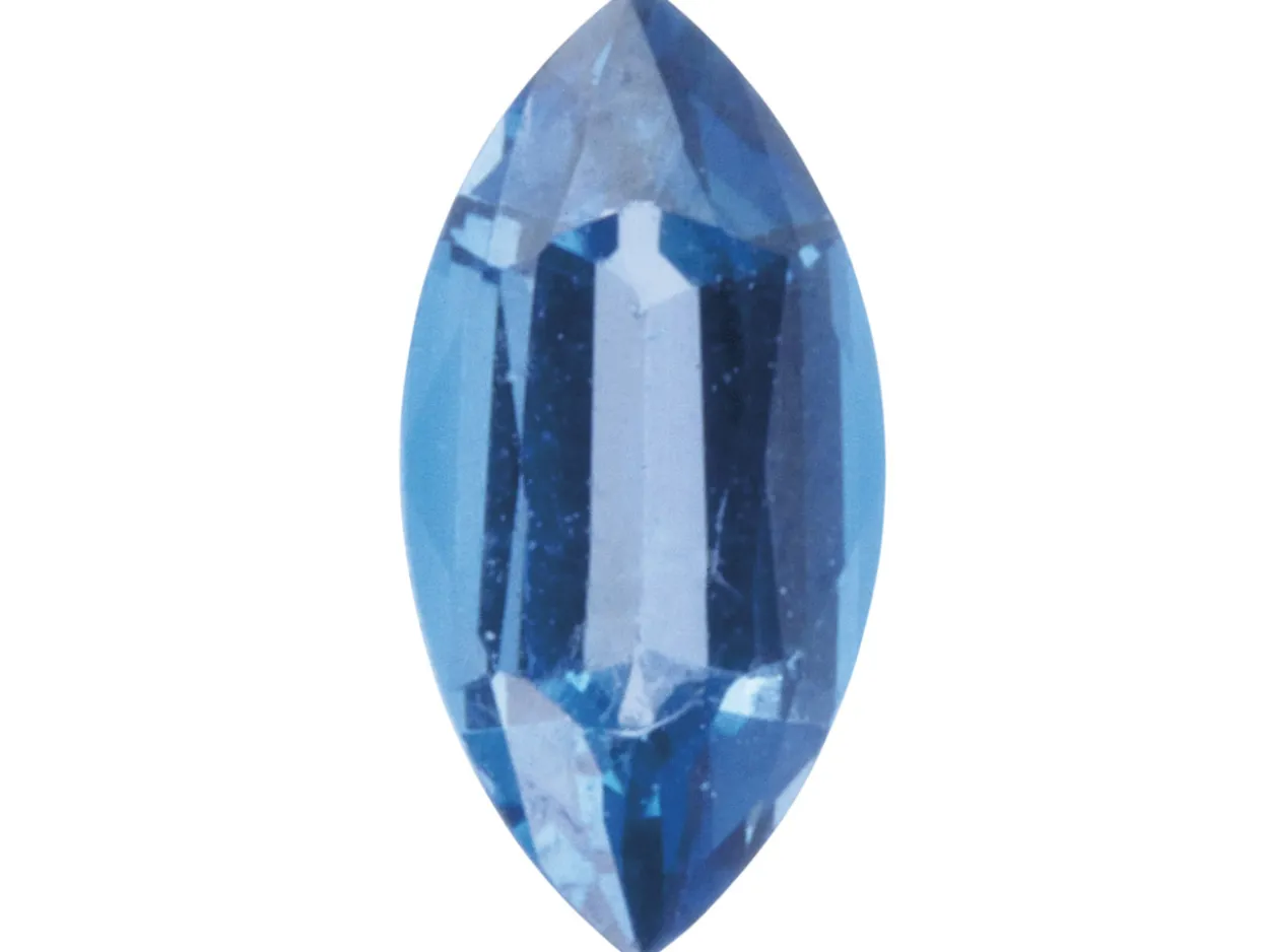 London Blue Topaz, Marquise, 8x4mm, Treated