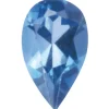 London Blue Topaz, Pear, 5x3mm, Treated