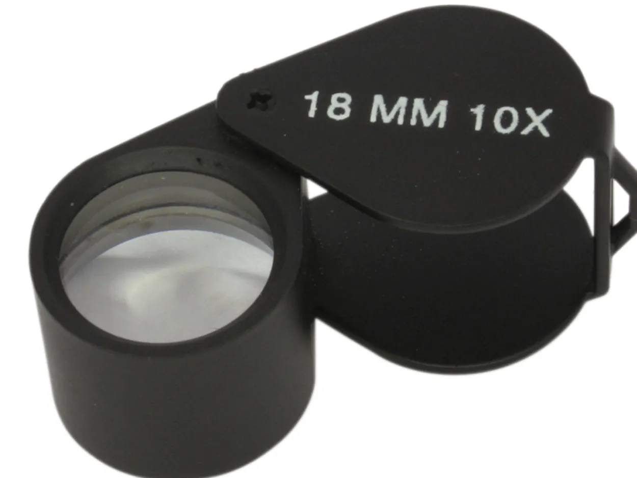 Loupe Black In Case X10 Magnification