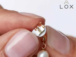 Lox Gold Tone Secure Earring Scrolls Pack of 4