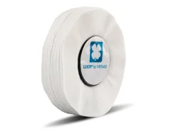 Luxor® Cotton Mop, Tpb, Very Thin, Extra Pure-white Cloth, 100mm X 6mm