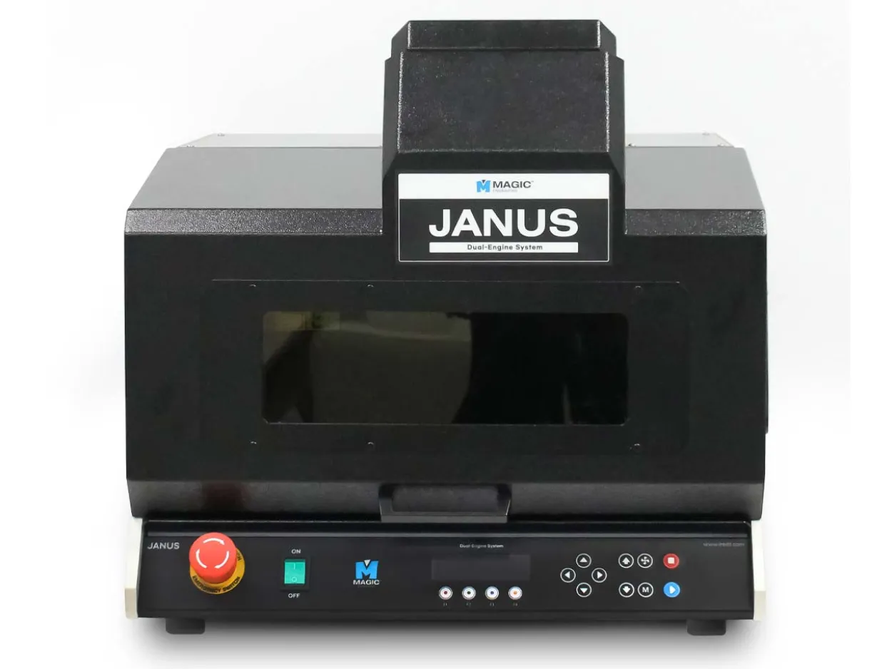 Magic JANUS Dual Engine CNC Milling And Laser Marking Hybrid Machine, 60w