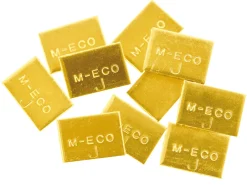 Mattieco J Stamped Pieces, 7mm X 10mm, In 1gm Pieces