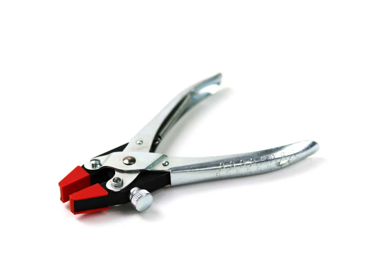 Maun Clamping Pliers 160mm/6.5" Parallel Action, With Plastic Jaw Inserts