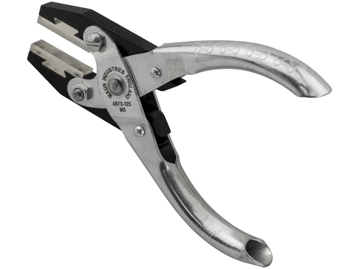 Maun Flat Nose Polyurethane Lined Pliers 125mm/5" Parallel Action