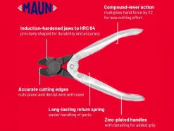 Maun Side Cutter Pliers 160mm/6.5