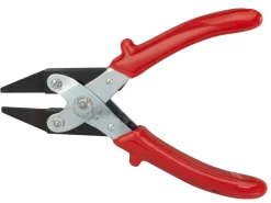 Maun Thin Flat Nose Pliers 160mm/6.5" Parallel Action, With Smooth Jaws And Comfort Grip Handle