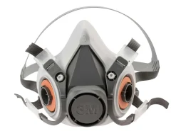 3M Half Face Mask 6100s With 2x 6057 Abe1 Filters Pack