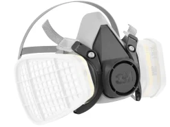 3M Half Mask Respirator, 6100 Model