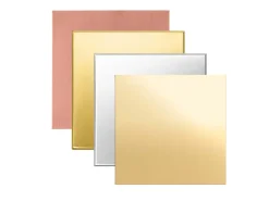 Mixed Base Metal Sheet Assortment, 0.9mm, 100mm X 100mm