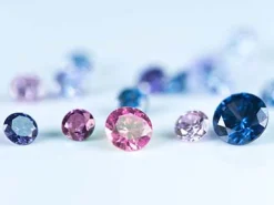 Mixed Colour Cubic Zirconia, Round, Pack of 20 Various Sizes