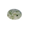 Moss Agate, Oval Cabochon 8x6mm
