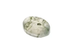Moss Agate, Oval Cabochon 8x6mm