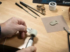Mounted Felt And Emery Flap Wheel, 25mm