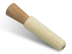 Mounted Finger Felt On Wood, 110mm/4.3"
