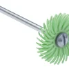 3M Radial Abrasive Disc, Green - Extremely Fine With Mandrel