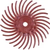 3M Radial Abrasive Disc, Red - Medium, Pack Of 6
