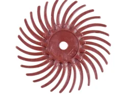 3M Radial Abrasive Disc, Red - Medium, Pack Of 6