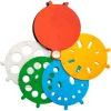 Multicolour Aluminium 4 Disc Portable Diamond Measurement Gauge