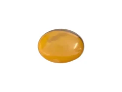 Natural Amber, Oval Cabochon, 8x6mm