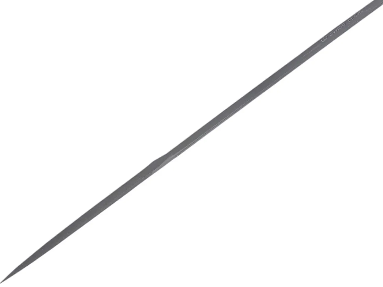 Needle File, Three Square, 160mm, Cut 4 - Fine Grade
