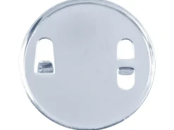 Nickel Plated Round Brooch Backs 25mm Pack of 6