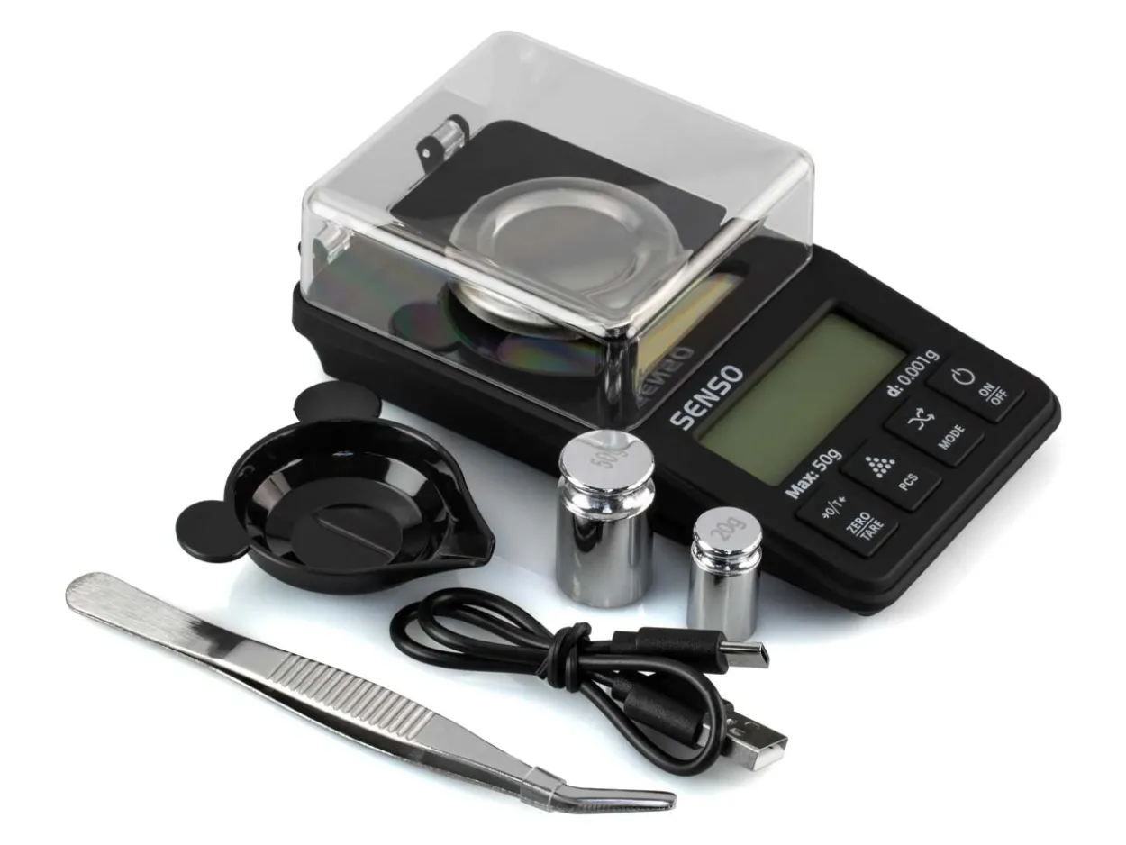 On Balance Sen-250 Carat Scale, 50g X 0.001g