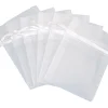 Organza Bags White 7.6cm X 10cm Pack of 6