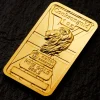1oz Fine Gold Bar 999.9 - High Relief Lion's Head Collection Serialised