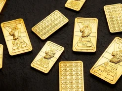 1oz Fine Gold Bar 999.9 - High Relief Lion's Head Collection Serialised