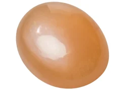 Peach Moonstone, Oval Cabochon 10x8mm