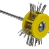 Pendant Frosting Wheel, Extra Fine 0.20mm On A 2.35mm Shank, Yellow
