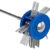 Pendant Frosting Wheel, Medium 0.45mm On A 2.35mm Shank, Blue