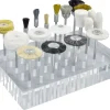 Pendant Motor Polishing Kit With Wheels, Brushes And Stand