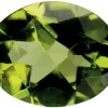 Peridot, Oval, 6x4mm