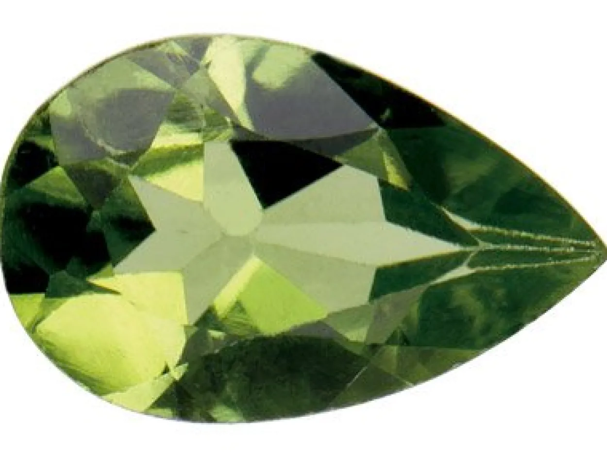 Peridot, Pear, 8x5mm