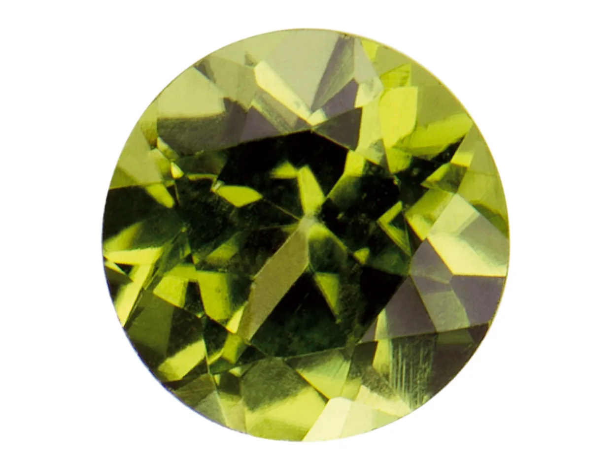Peridot, Round, 3mm