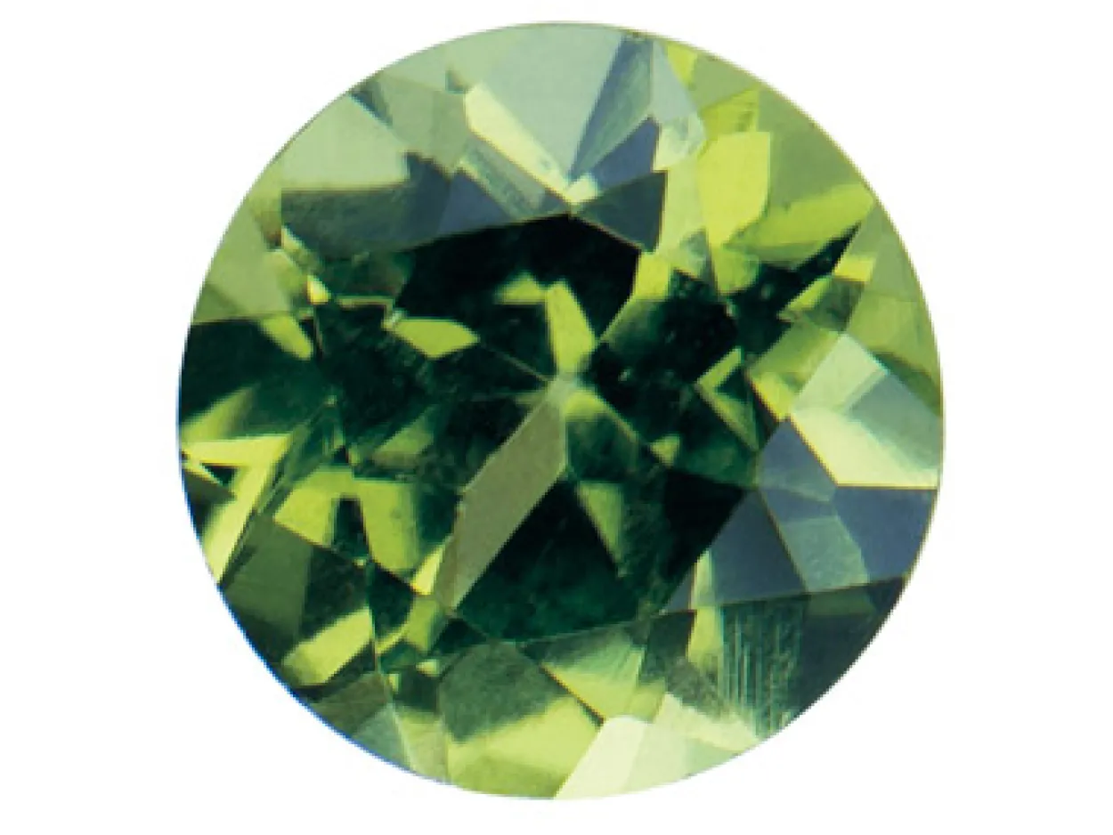 Peridot, Round, 6mm
