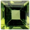 Peridot, Square, 5x5mm