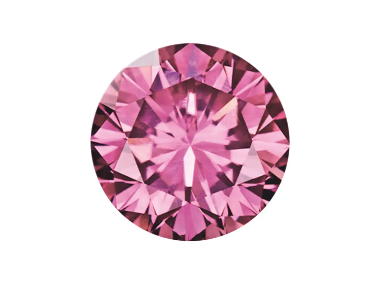 Pink Sapphire, Round, 3mm