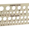 Plastic Gauge For Diamonds And Pearls