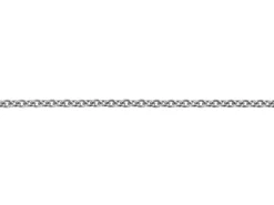 Platinum 1.5mm Round Trace Chain Loose Unhallmarked