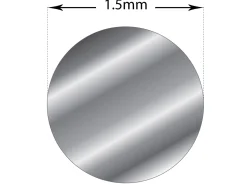 950 Platinum Round Wire 1.50mm Fully Annealed