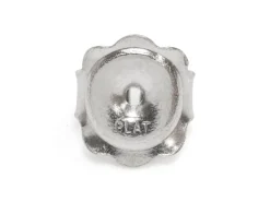 Platinum Scroll Large With Fluted Edge