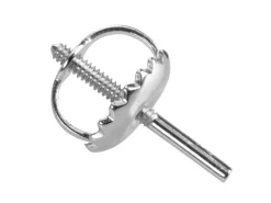 Platinum Threaded French Wire And Scroll Heavy